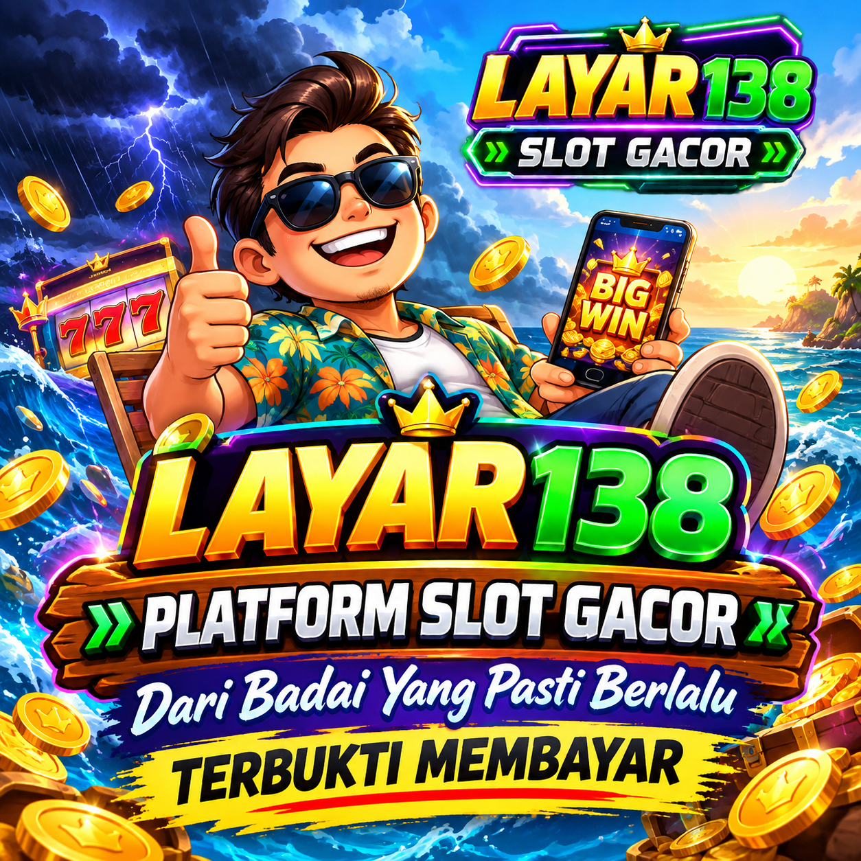 Layar138 > Platform Slot Gacor Dari Badai Yang Pasti Berlalu Terbukti Membayar